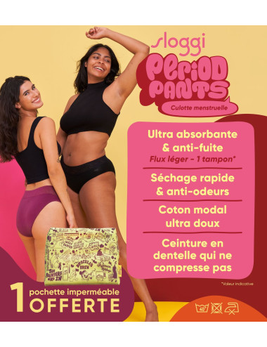 menstruelle règle sloggi culotte