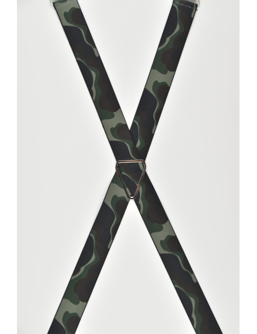 Bretelle camouflage fabrication Française