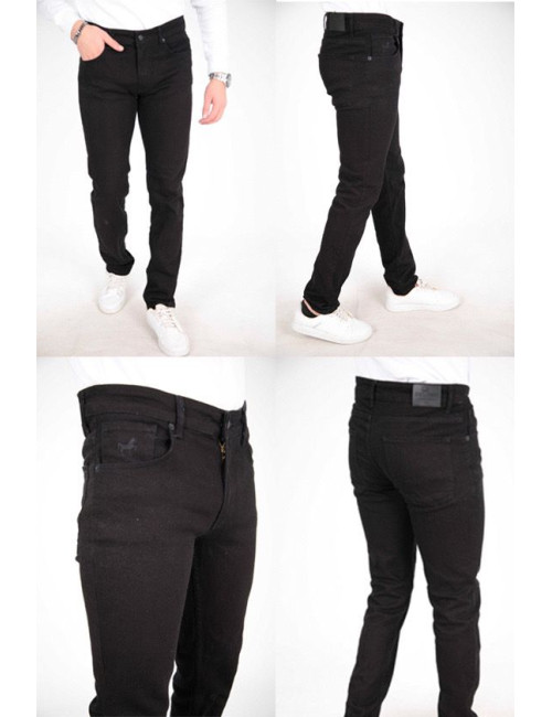 Jean noir stretch pour homme