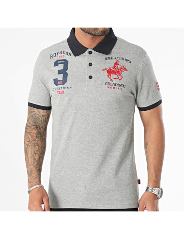 Polo manches courtes - M - Coton maille piqué - Homme - Geographical-norway