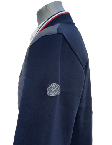 Veste matelassé - Bleu marine tricolore - Demie-saison - MaxWay