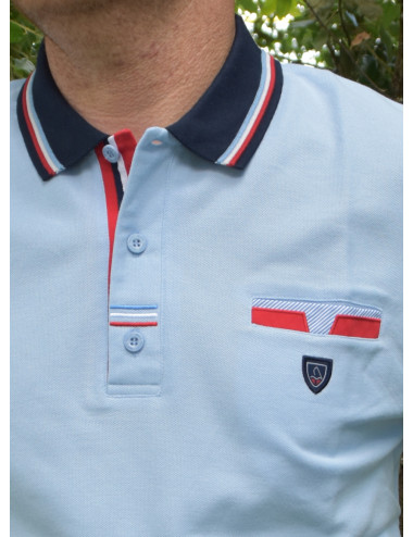 Polo manches courtes grande taille