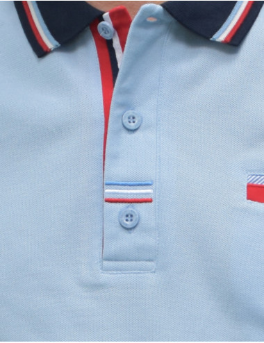 Polo homme manches courtes Yachting Club by Win's - Grande taille