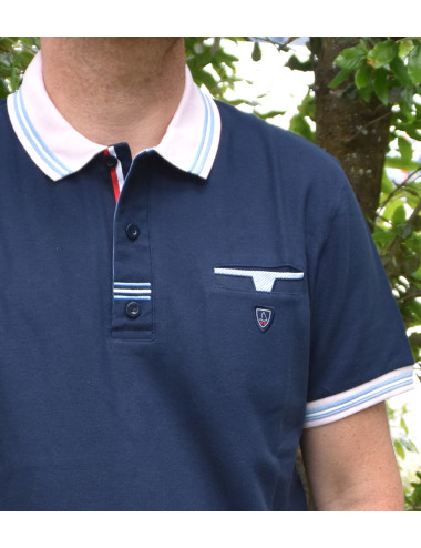 Polo homme à poches