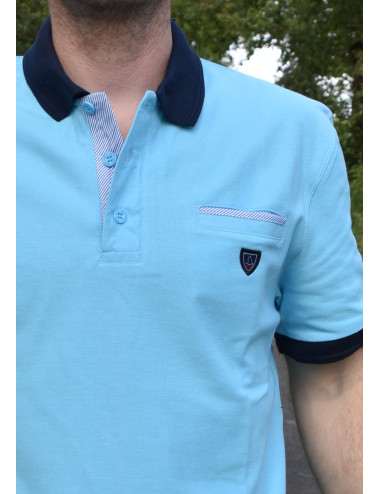 Polo manches courte coton Yachting Club Taille L