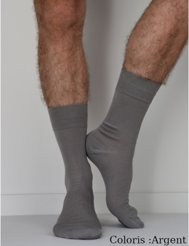 Lot de 2 paires de chaussettes 100% fil d'écosse