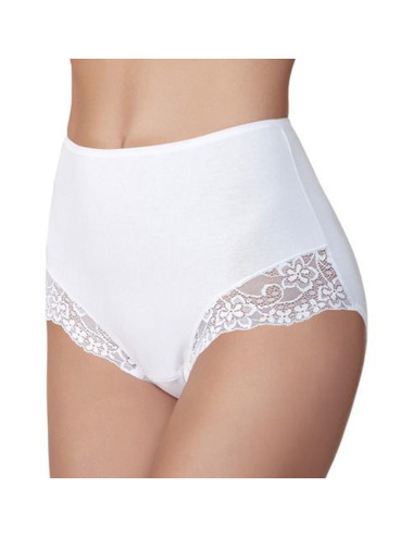 Pack de 2 culottes Braga queen esencial lace blanc