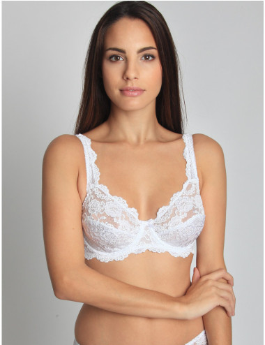 Soutien-gorge à Armatures Classic Lace BLANC