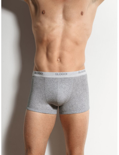 Boxer Sloggi Basic Gris chiné