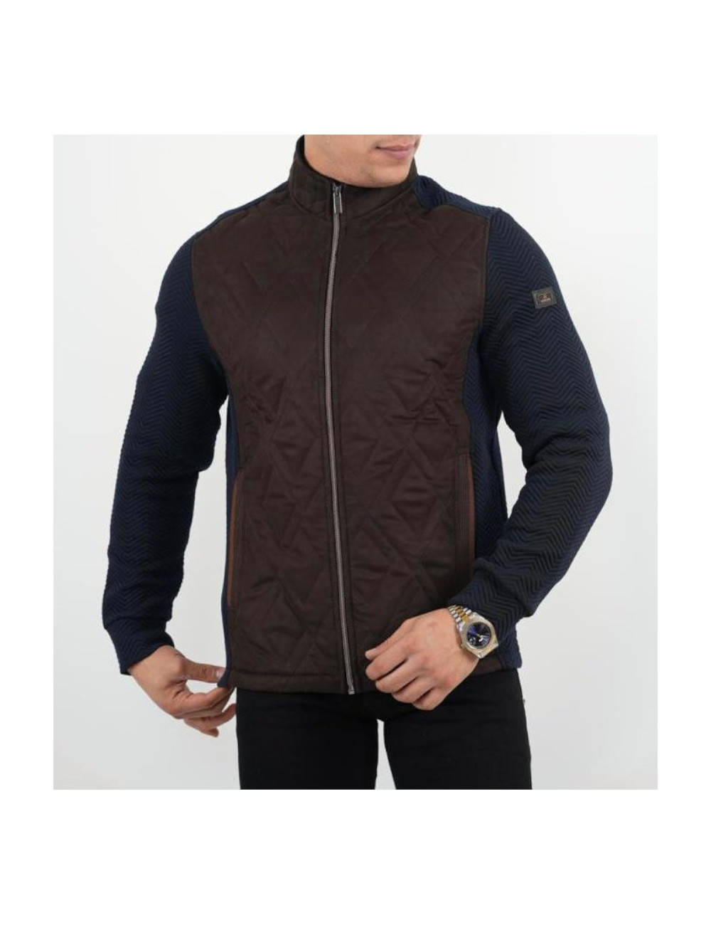 veste matelassé slimfit