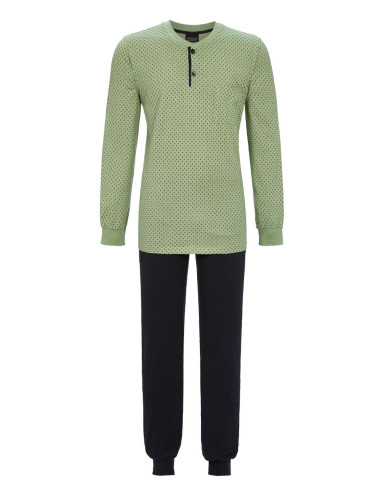 Pyjama manches longues vert